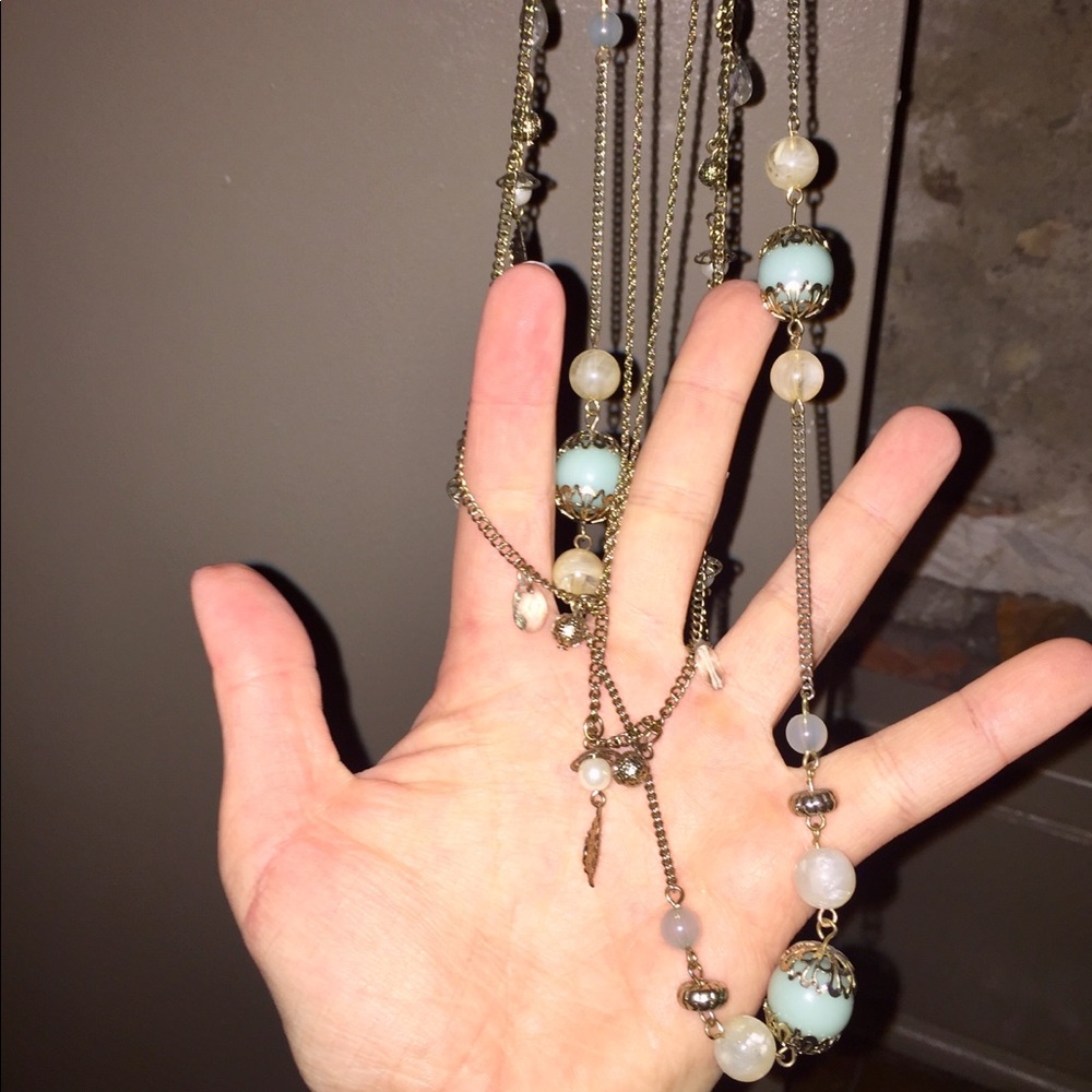 Triple chain necklace - Picture 3 of 4